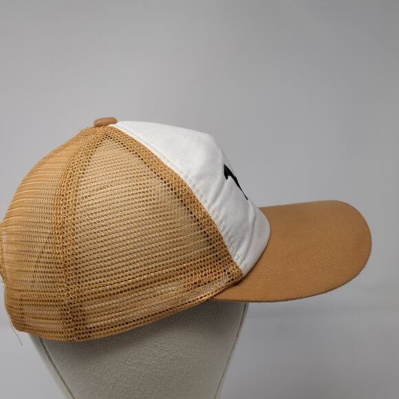 Camel Towing Snapback Trucker Hat Brown One Size Adjustable Mesh Back Spirit - Picture 5 of 10